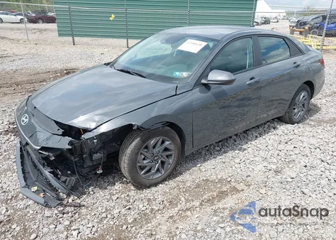 2024 Hyundai Elantra Sel from USA, damaged, VIN KMHLM4DGXRU658961